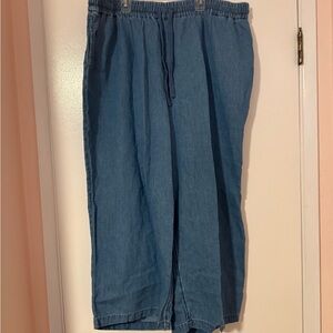 Lucy & Yak Blue Ankle & Cropped Jeans